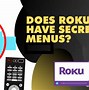 Image result for Roku TV Menu