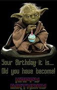 Image result for Happy Birthday Yoda with Cupcake Clip Art