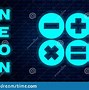 Image result for Calculator Neon Icon