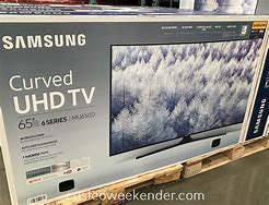 Image result for Samsung 65-Inch Curved 4K Costco TV Remote