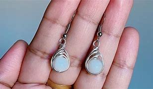 Image result for Transparent Wire Earrings