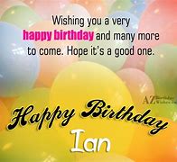 Image result for Happy Birthday Ian