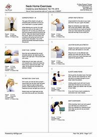 Image result for Printable Home Exercise Program