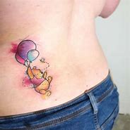 Image result for Winnie the Pooh Watercolor Tattoo