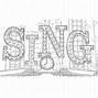 Image result for Sing Cast Drawing