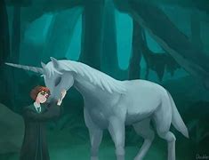 Image result for Unicorn in Harry Potter
