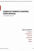 Image result for Comcast Remote User Manual