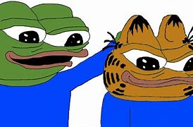 Image result for Pepe Holding a Crazy Cat