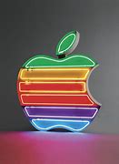 Image result for Neon Bball Apple Logo