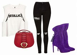 Image result for Rocker Girl Outfit Polyvore