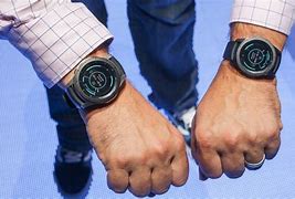 Image result for Picture of 42Mm Samsung Galaxy Smartwatch On a Wrist