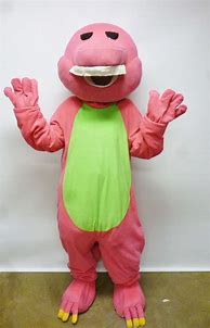 Image result for Barney Mascot Costume