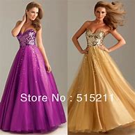 Image result for Champagne Gold Evening Gown