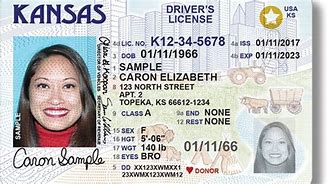Image result for Kansas CDL Temporary ID