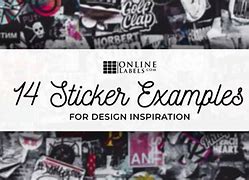 Image result for Sticker Examples