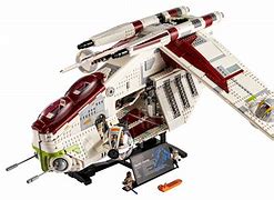 Image result for Republic Gunship Lego Set