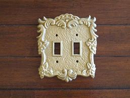 Image result for Gold Light Switch Cover