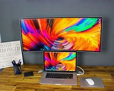 Image result for Desk with Monitor White Background