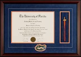 Image result for University of Florida Diploma Frame
