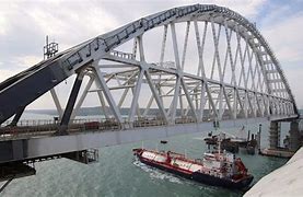 Image result for Bridge Between Crimea and Russia
