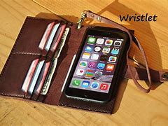 Image result for iPhone Wallet Case Wristlet