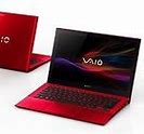 Image result for Sony Vaio Laptop Red