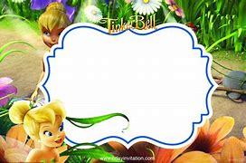 Image result for Tinkerbell Invitation Layout