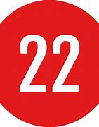 Image result for Number 22 Button PNG