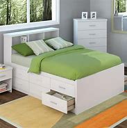 Image result for Double Bed with Storage Drawers
