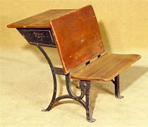 Image result for Old-Fashioned School Desk