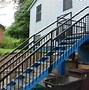 Image result for Outdoor Deck Stairs and Railings