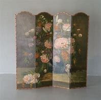 Image result for Hand Painted Room Divider Screen