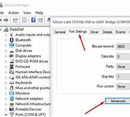 Image result for Change COM Port Settings