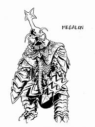 Image result for Megalon Art