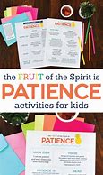 Image result for Craft for Kids About Patience