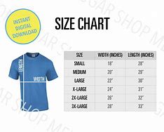Image result for Gildan G540 Size Chart