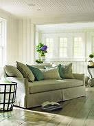 Image result for Cottage Living Room Lime Green Sofa and Walls