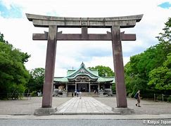 Image result for Hokoku Shrine Osaka
