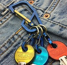 Image result for Titanium Keychain EDC