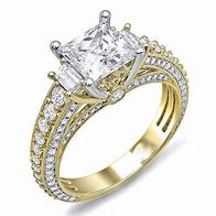 Image result for Wedding Rings Yellow Gold 18K
