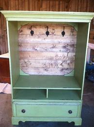 Image result for Repurpose Old TV Cabinet