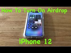 Image result for How to Turn On AirDrop iPhone 12