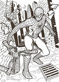 Image result for Spider-Man À Colorier