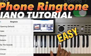 Image result for iPhone Opening Ringtone Piano