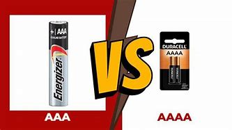 Image result for Aaaa vs AAA Battery