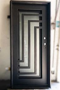 Image result for Iron Door Design