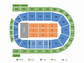 Image result for Mohegan Sun Arena at Casey Plaza Seating Chart