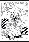 Image result for Unicorn Black and White Printable