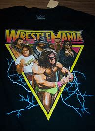 Image result for WWE Wrestlemania Shirts