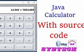 Image result for Calculator Java Code Frame